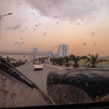 Ominous sky – saharan sand storm 2