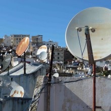 Satellite dishes